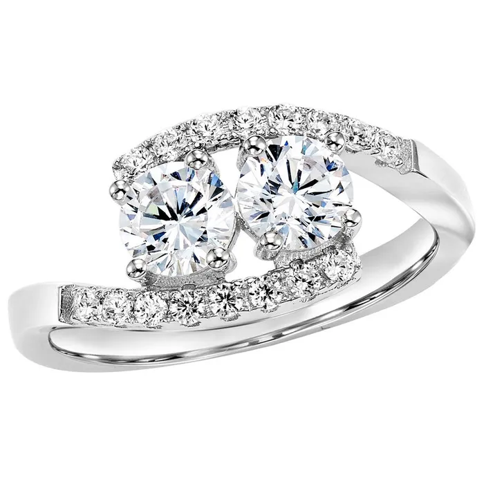 International Diamond Center Rings Silver Ring