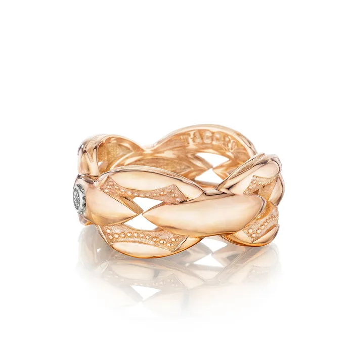 International Diamond Center Rings Tacori The Ivy Lane Bold Crescent Links Ring SR185P10 International Diamond Center Rings Tacori The Ivy Lane Bold Crescent Links Ring SR185P10