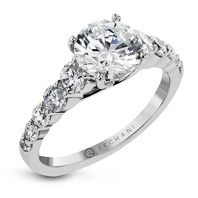 International Diamond Center Rings Zeghani Engagement Ring Setting ZR27PRER2 International Diamond Center Rings Zeghani Engagement Ring Setting ZR27PRER2