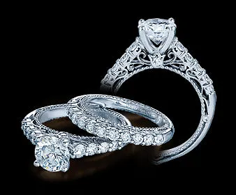International Diamond Center Verragio Venetian Round Diamond Engagement Ring Setting 050 CTW Rings International Diamond Center Verragio Venetian Round Diamond Engagement Ring Setting 050 CTW Rings