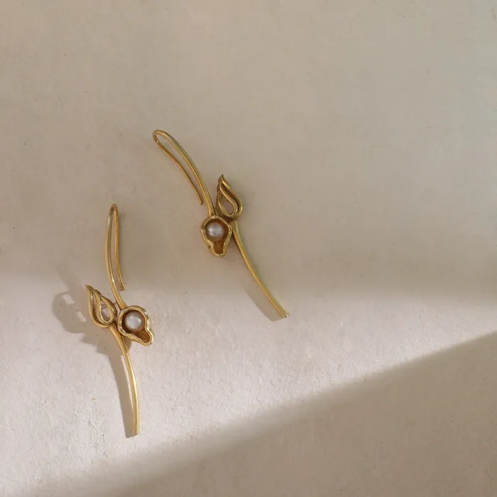 Kiva Buds Slipon Silver Earrings SILVER Earrings