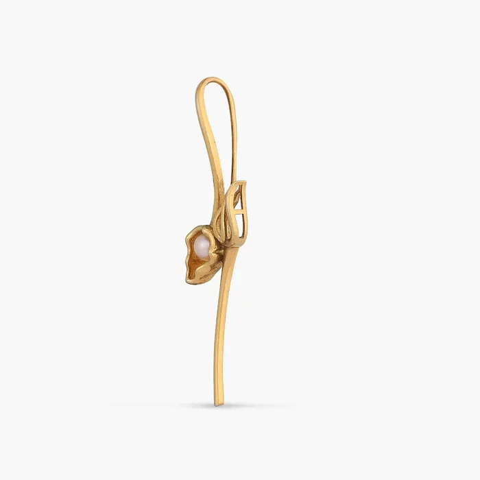 Kiva Buds Slipon Silver Earrings SILVER Earrings