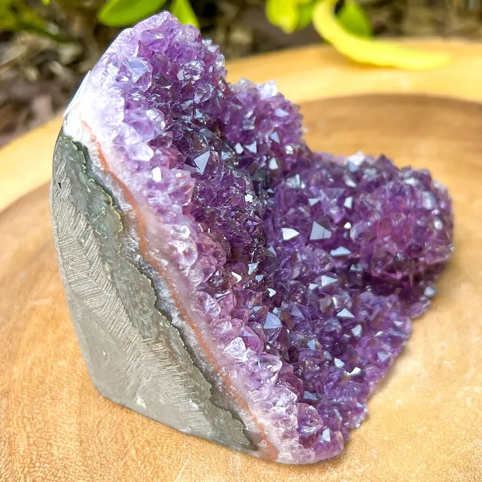 Magic Crystals Charm Necklaces Polished Amethyst Geode Cluster Cathedral Amethyst Group 1