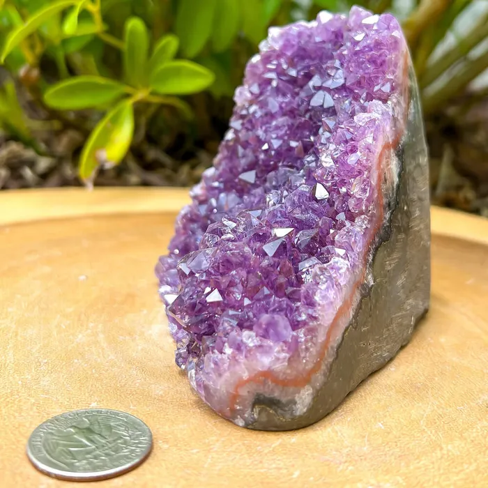 Magic Crystals Charm Necklaces Polished Amethyst Geode Cluster Cathedral Amethyst Group 1