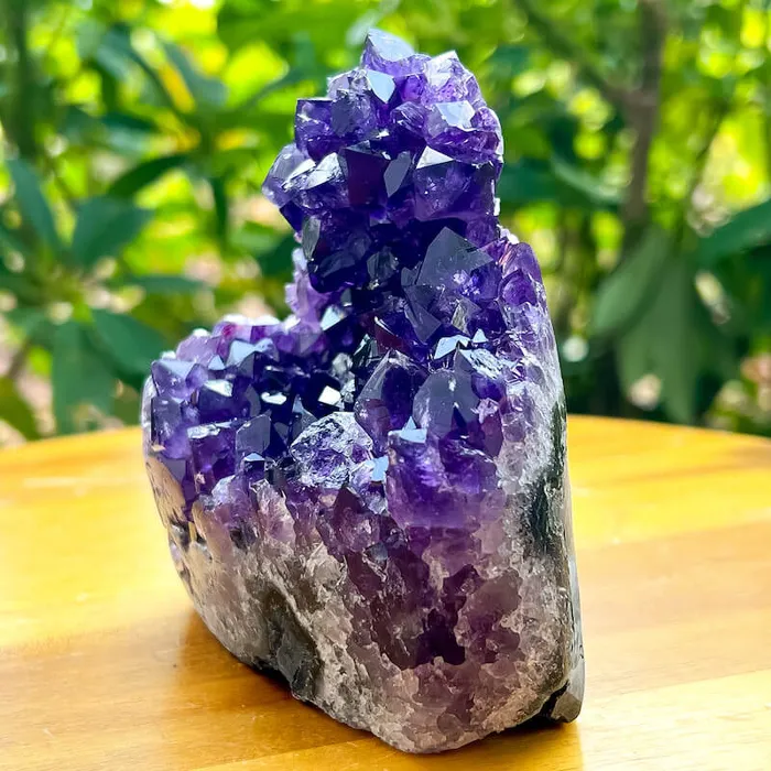 Magic Crystals Charm Necklaces Polished Amethyst Geode Cluster Cathedral Amethyst Group 1