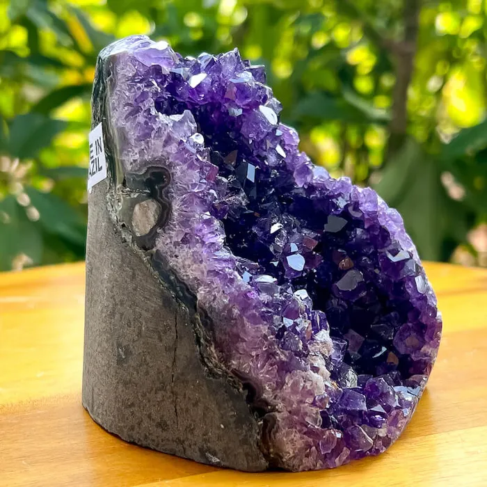Magic Crystals Charm Necklaces Polished Amethyst Geode Cluster Cathedral Amethyst Group 1
