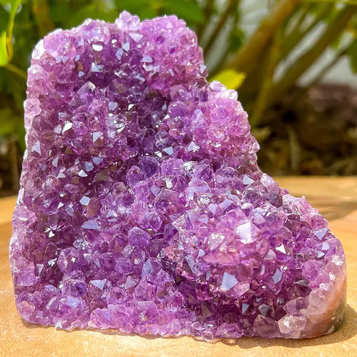 Magic Crystals Charm Necklaces Polished Amethyst Geode Cluster Cathedral Amethyst Group 1