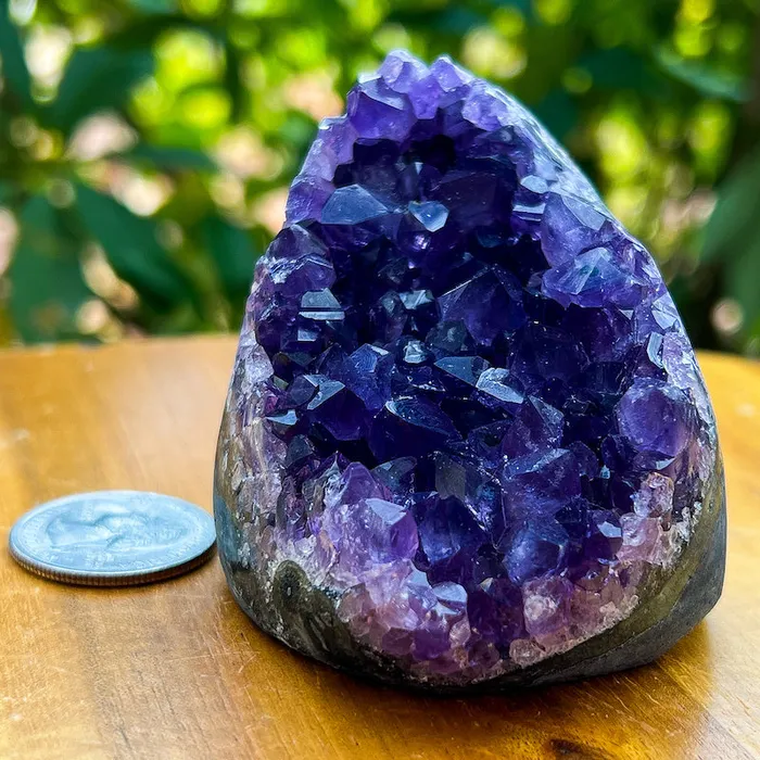 Magic Crystals Charm Necklaces Polished Amethyst Geode Cluster Cathedral Amethyst Group 1