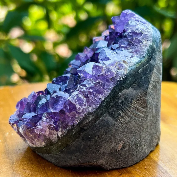 Magic Crystals Charm Necklaces Polished Amethyst Geode Cluster Cathedral Amethyst Group 1