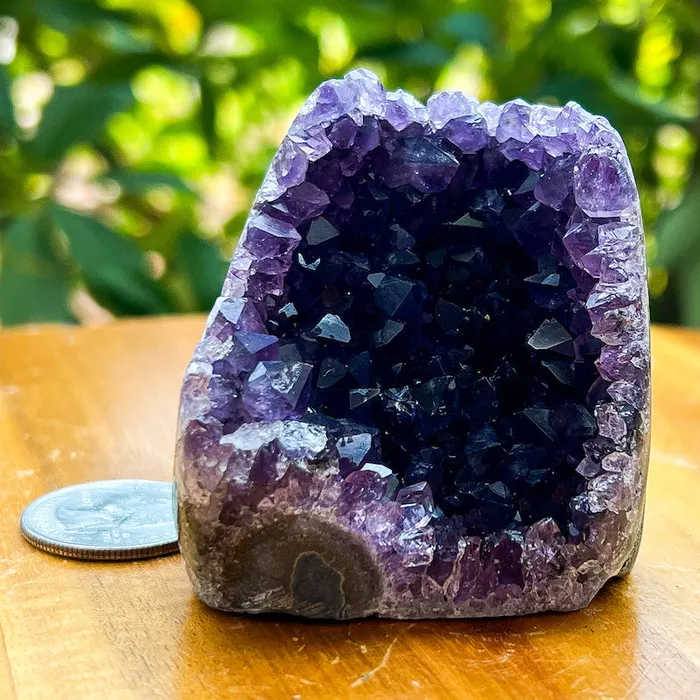 Magic Crystals Charm Necklaces Polished Amethyst Geode Cluster Cathedral Amethyst Group 1