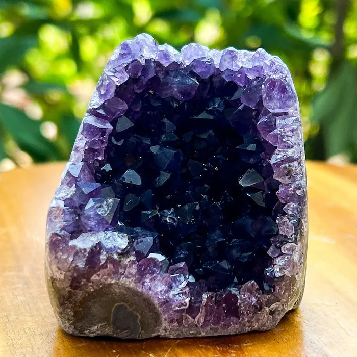 Magic Crystals Charm Necklaces Polished Amethyst Geode Cluster Cathedral Amethyst Group 1