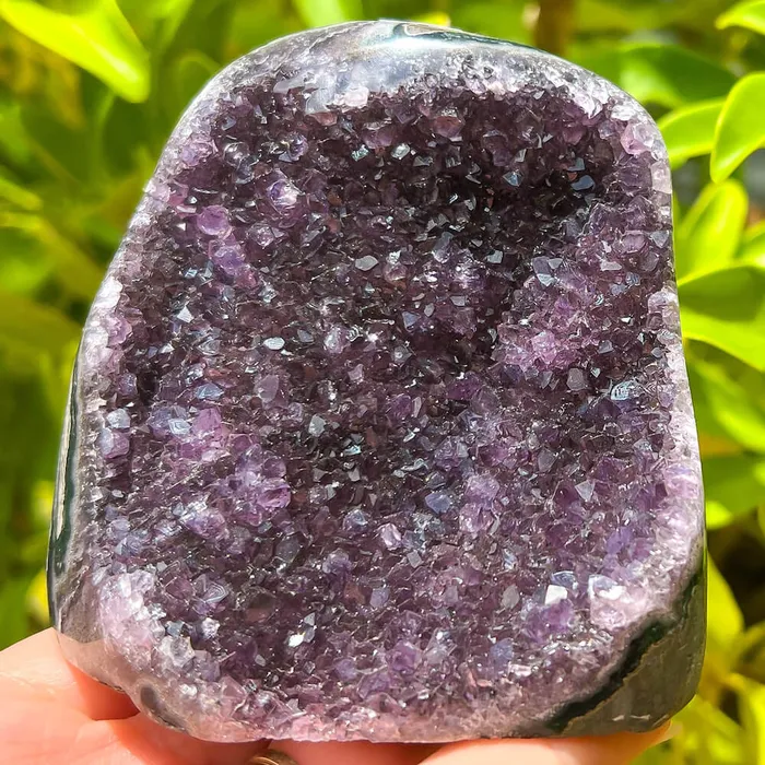 Magic Crystals Charm Necklaces Polished Amethyst Geode Cluster Cathedral Amethyst Group 1