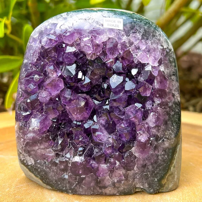 Magic Crystals Charm Necklaces Polished Amethyst Geode Cluster Cathedral Amethyst Group 1