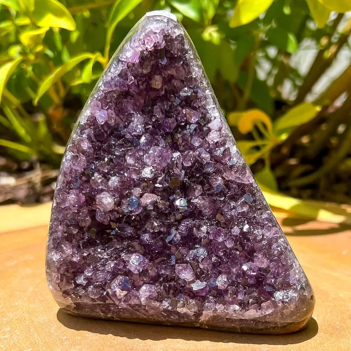 Magic Crystals Charm Necklaces Polished Amethyst Geode Cluster Cathedral Amethyst Group 1