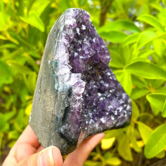 Magic Crystals Charm Necklaces Polished Amethyst Geode Cluster Cathedral Amethyst Group 1