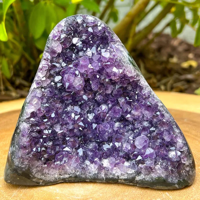 Magic Crystals Charm Necklaces Polished Amethyst Geode Cluster Cathedral Amethyst Group 1