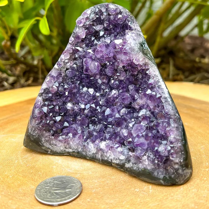 Magic Crystals Charm Necklaces Polished Amethyst Geode Cluster Cathedral Amethyst Group 1