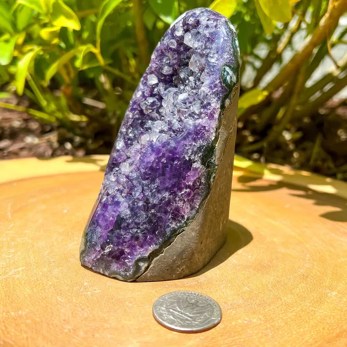 Magic Crystals Charm Necklaces Polished Amethyst Geode Cluster Cathedral Amethyst Group 1