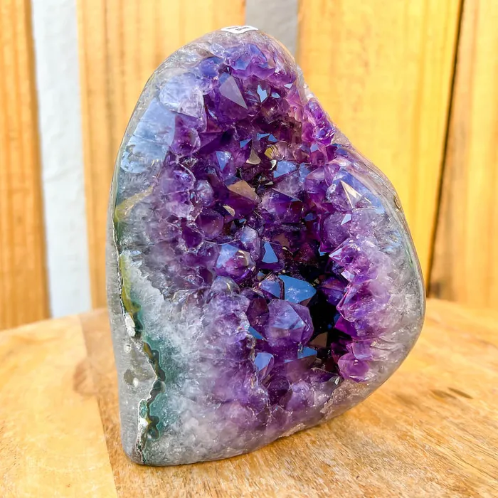 Magic Crystals Charm Necklaces Polished Cathedral Amethyst Cluster