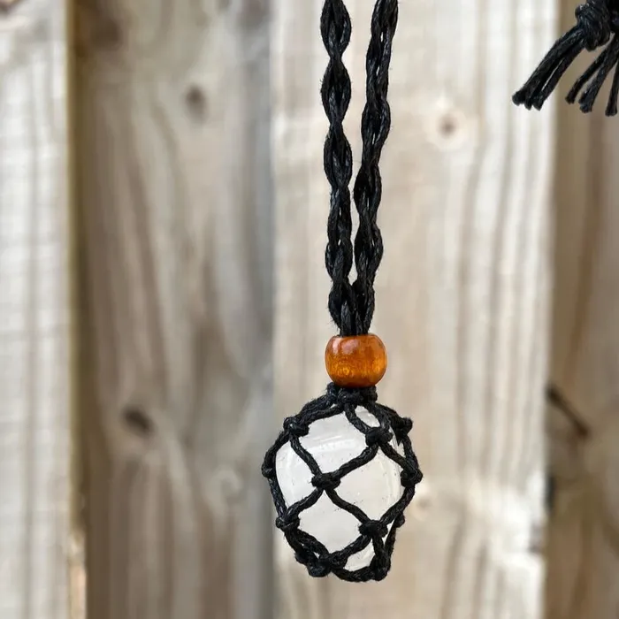 Magic Crystals Crystal Holder Adjustable Necklace Necklaces