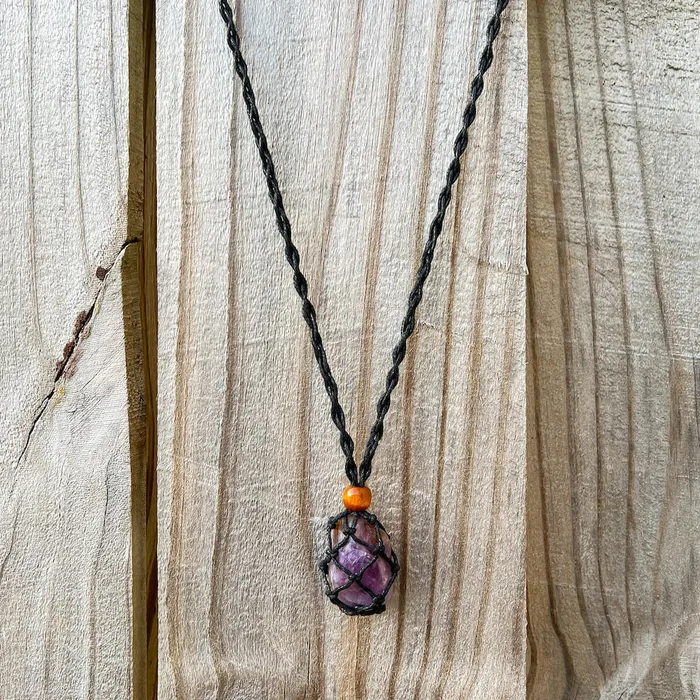 Magic Crystals Crystal Holder Adjustable Necklace Necklaces
