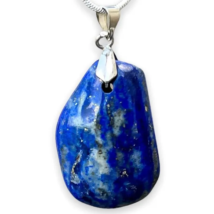 Magic Crystals Necklaces Grade A Genuine Lapis Lazuli Stone Free Form Necklace Magic Crystals Necklaces Grade A Genuine Lapis Lazuli Stone Free Form Necklace