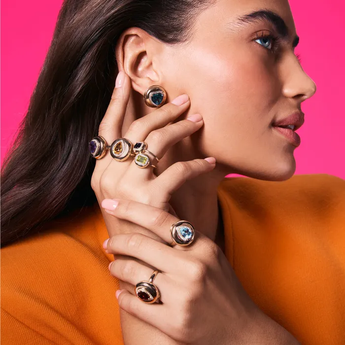 Mini Candy Button Ring SG Fine Rings