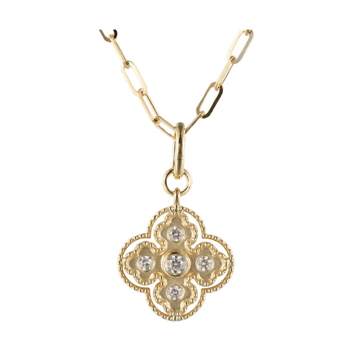 Necklaces Gems One 14Kt Yellow Gold Diamond 14Ctw Necklace