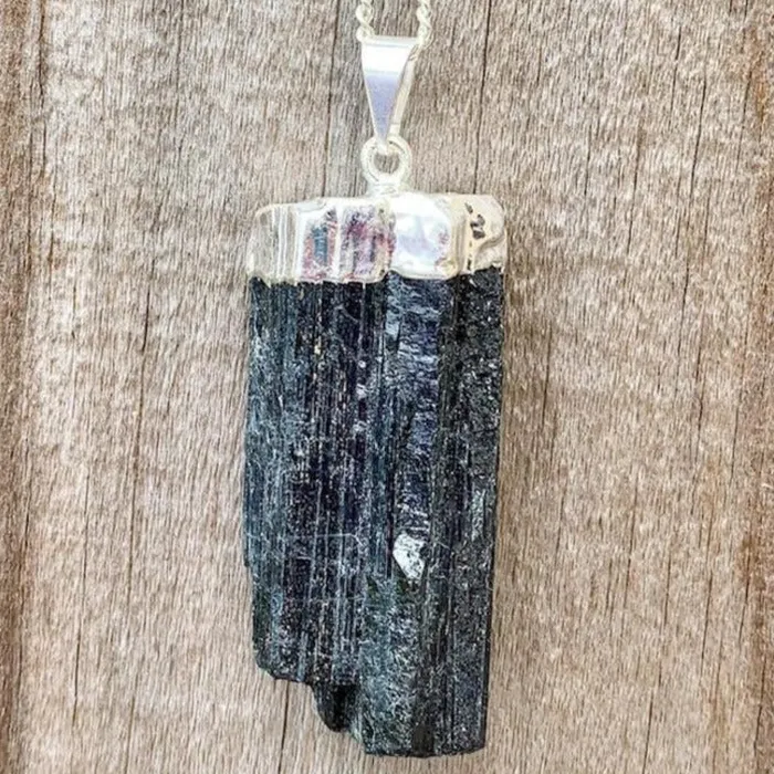 Necklaces Magic Crystals Black Tourmaline Pendant Necklace
