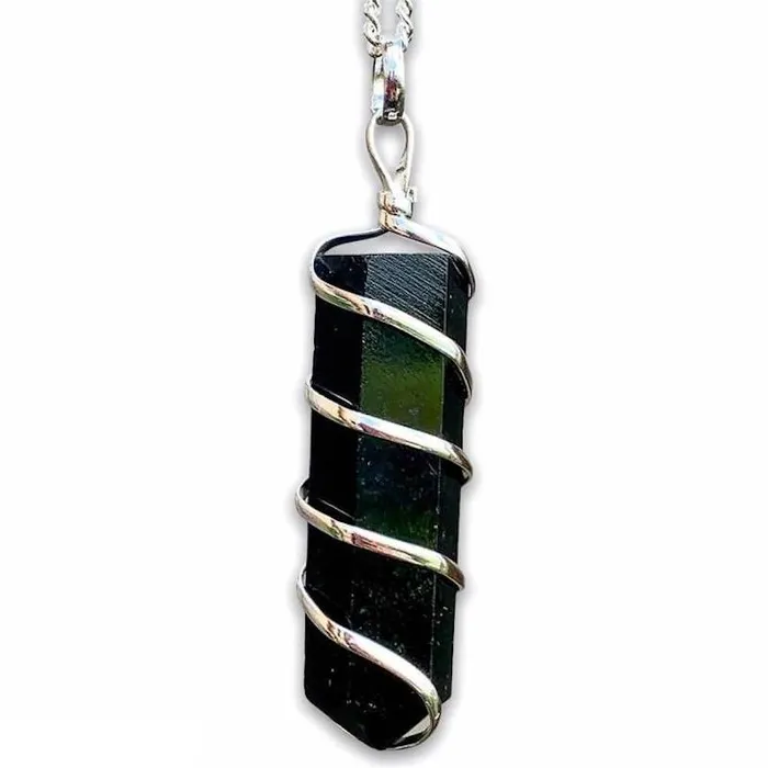 Necklaces Magic Crystals Black Tourmaline Pendant Necklace