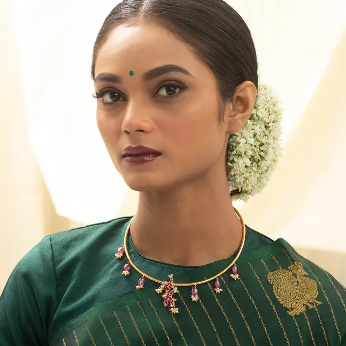 Necklaces Rohita Hasli Silver Necklace SILVER