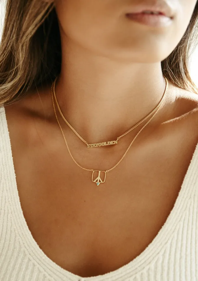 Necklaces Woodstock Necklace Sierra Winter Jewelry