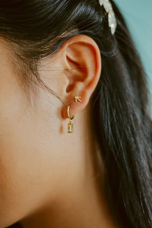 Open Bar Hoop Earrings Sierra Winter Jewelry Earrings