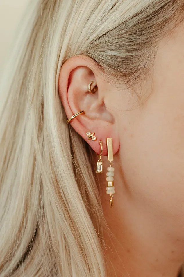 Open Bar Hoop Earrings Sierra Winter Jewelry Earrings
