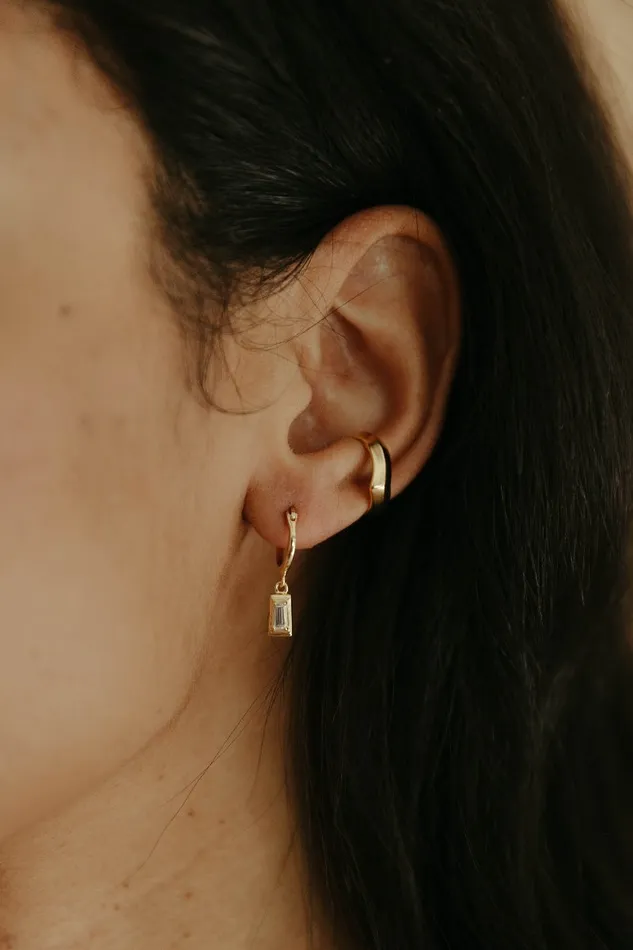 Open Bar Hoop Earrings Sierra Winter Jewelry Earrings