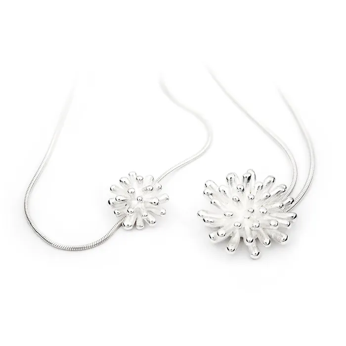 Polydora silver necklace S Design Anu Kaartinen Necklaces