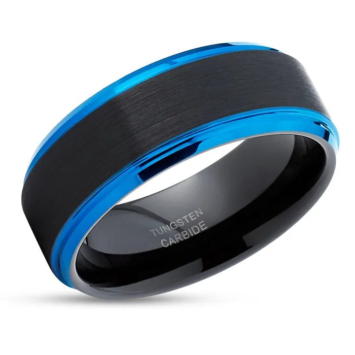 Rings Black Tungsten Ring Black Wedding Ring Mens Ring 8MM Ring 6MM Ring Clean Casting Jewelry Rings Black Tungsten Ring Black Wedding Ring Mens Ring 8MM Ring 6MM Ring Clean Casting Jewelry