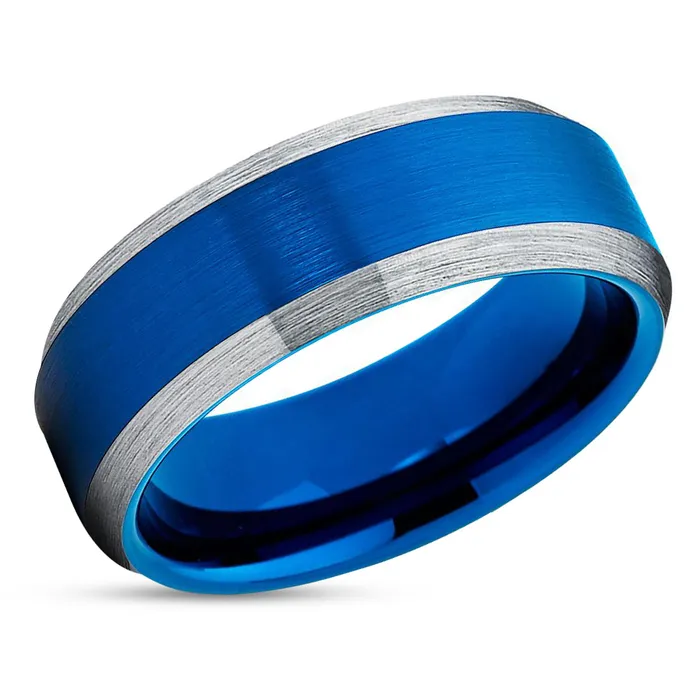 Rings Clean Casting Jewelry Blue Tungsten Wedding Ring Blue Wedding Band Tungsten Wedding Ring Blue Rings Clean Casting Jewelry Blue Tungsten Wedding Ring Blue Wedding Band Tungsten Wedding Ring Blue