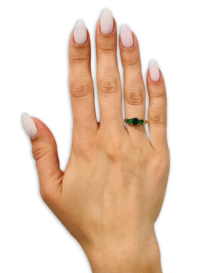 Rings Clean Casting Jewelry Emerald Wedding Ring Solitaire Wedding Ring Solitaire Ring Yellow Gold 18k