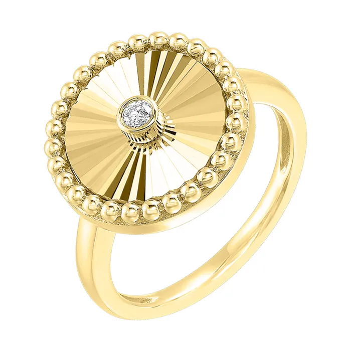 Rings Gems One 10Kt Yellow Gold Diamond 120Ctw Ring