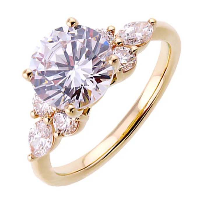 Rings Gems One Perfect Love Engagement Ring Setting