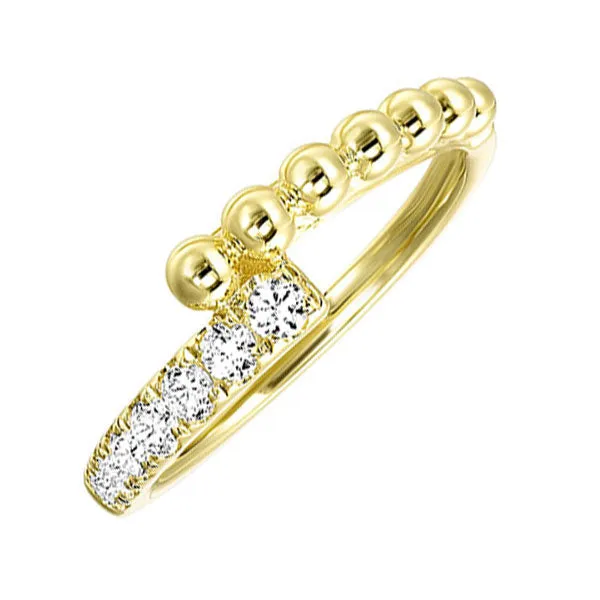 Rings International Diamond Center 14k Yellow Gold Fashion Ring 025CTW
