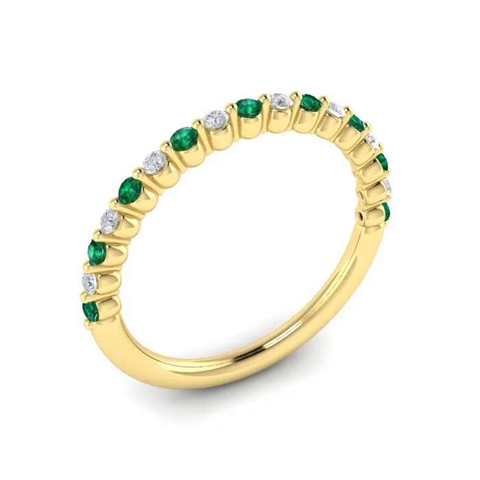 Rings Shop IDC estore Vlora Adella14K Diamond and Emerald Ring 02CTW Diamond 021CTW Emerald Rings Shop IDC estore Vlora Adella14K Diamond and Emerald Ring 02CTW Diamond 021CTW Emerald