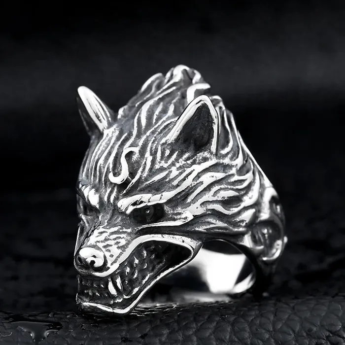 Rings Viking Ring Norse Wolf Valhalla Vikings