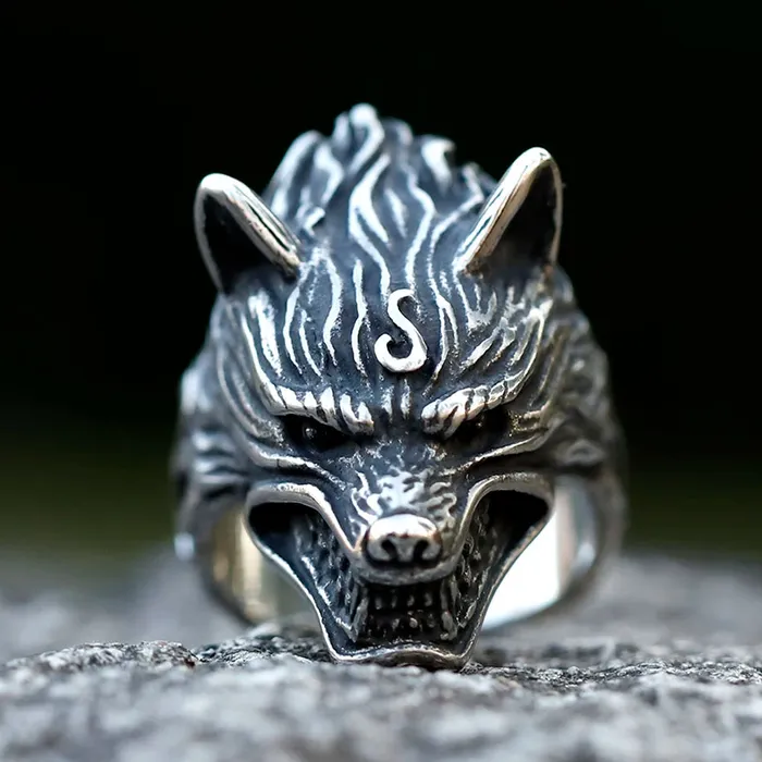 Rings Viking Ring Norse Wolf Valhalla Vikings