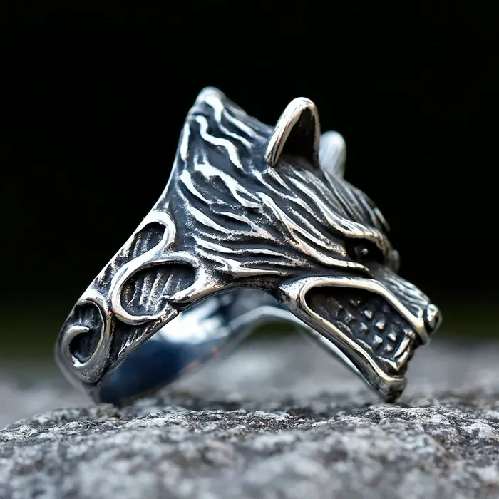 Rings Viking Ring Norse Wolf Valhalla Vikings