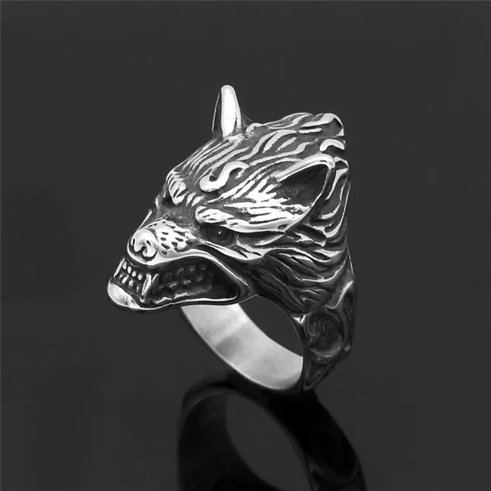 Rings Viking Ring Norse Wolf Valhalla Vikings