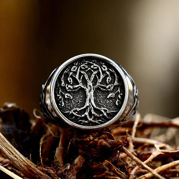 Rings Viking Ring World Tree Valhalla Vikings