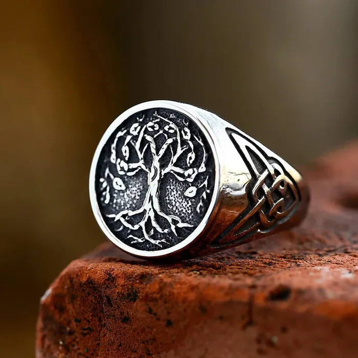 Rings Viking Ring World Tree Valhalla Vikings