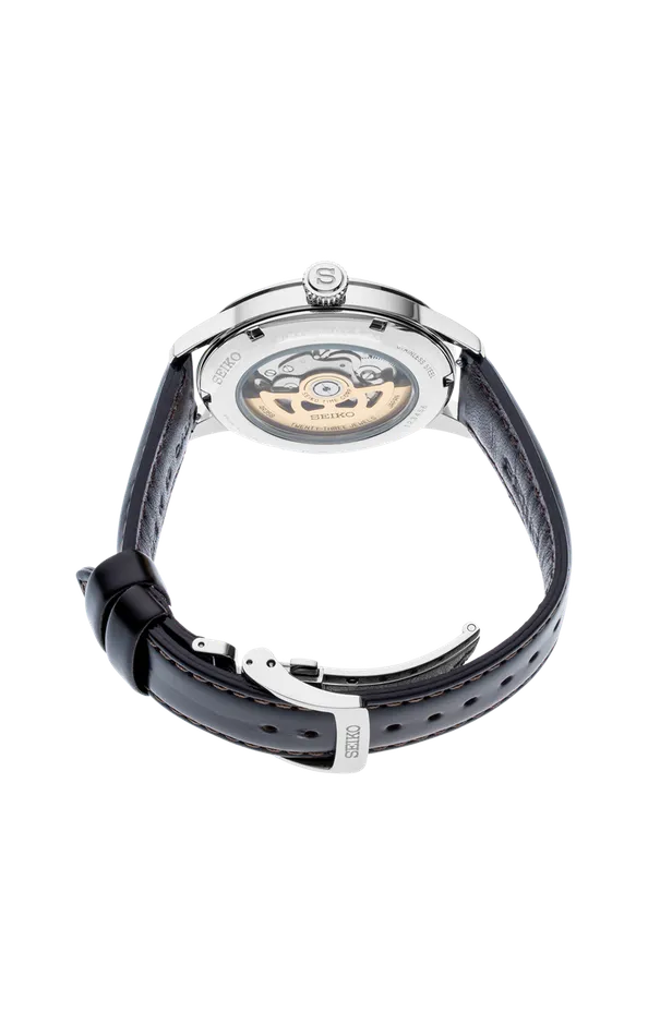 SEIKO Presage Mens Watch Brown 405mm Stainless Steel Seiko Bracelets